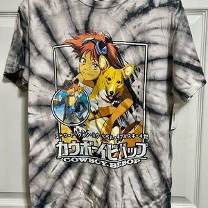 Cowboy Bebop Tie-Dye Graphic T-Shirt